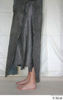  Photos Medieval Woman in grey dress 1 grey dress historical Clothing leg lower body 0006.jpg